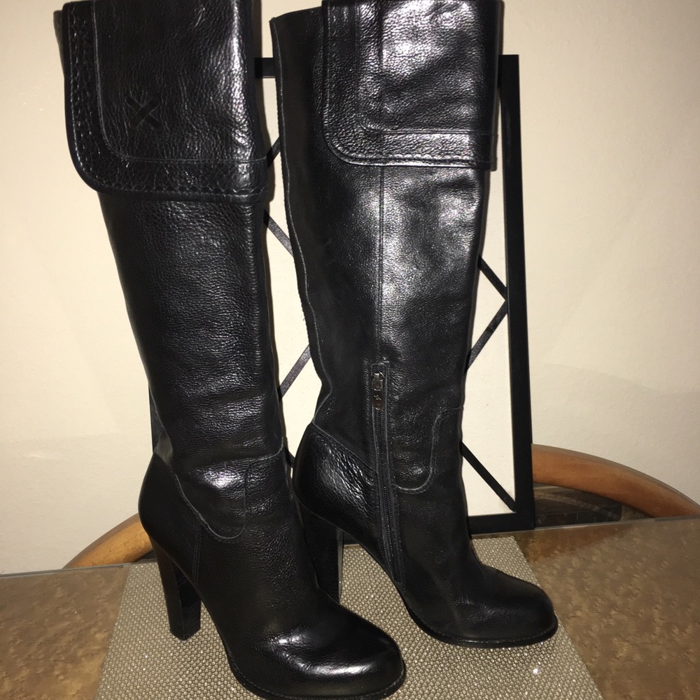 Beautiful Joan & David knee high boots.